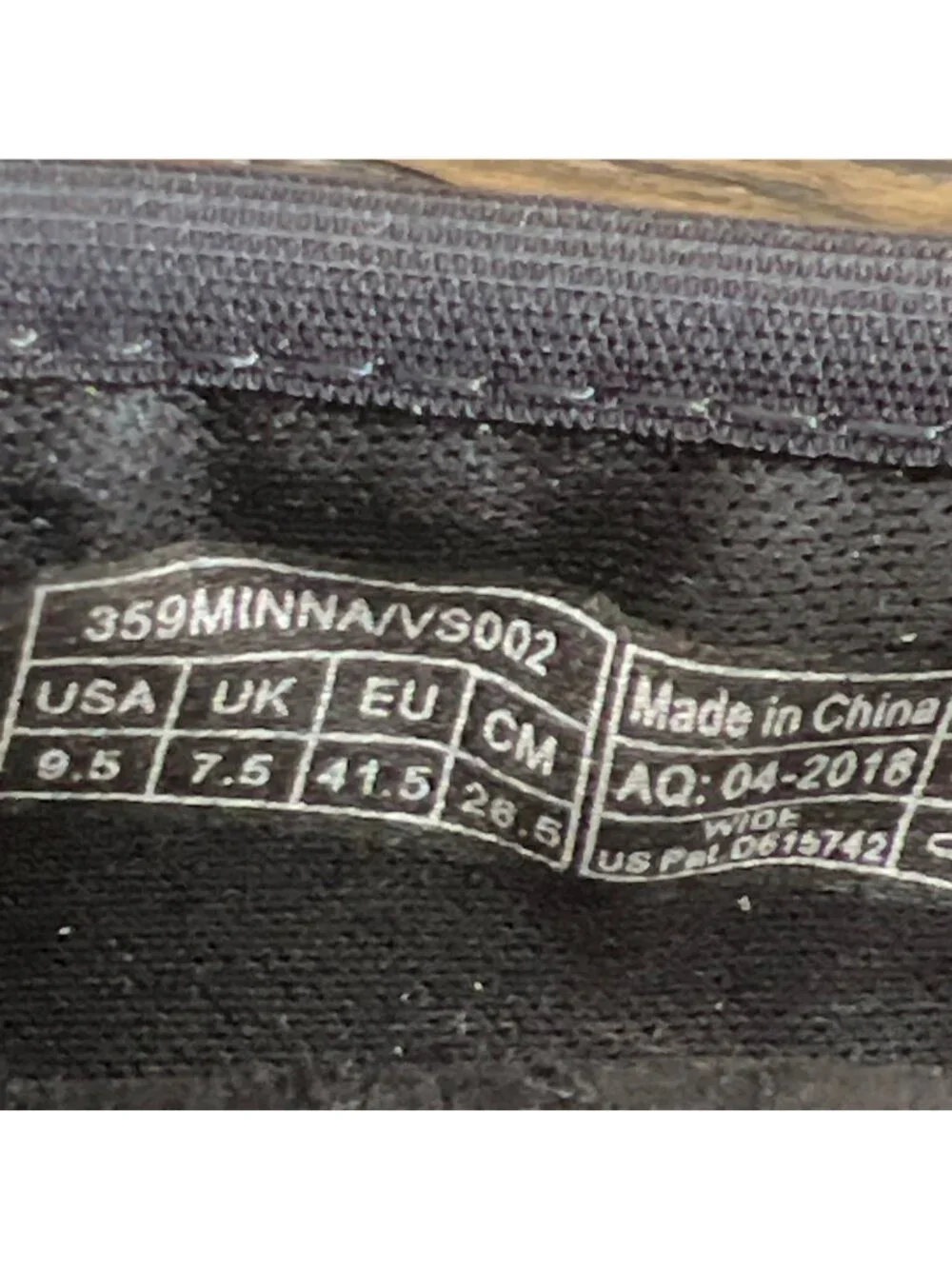 VIONIC Spark Minna Ballet Slipper Flats Black Leather Sz 9.5 EUC